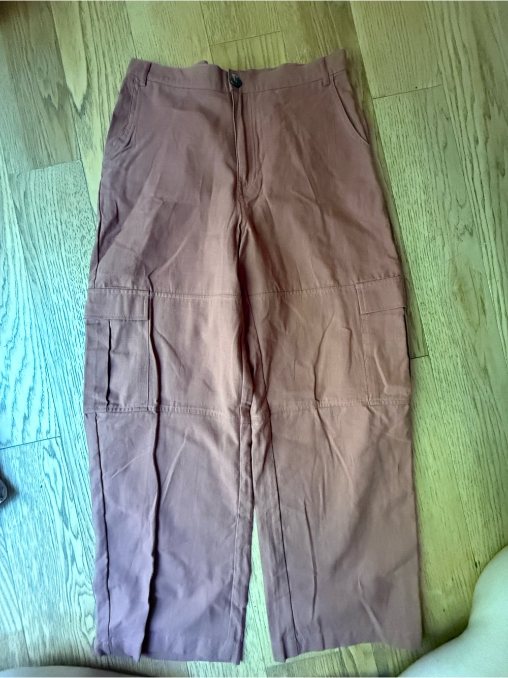 Good Luck Gem Women’s Cargo Pants in Brown Tan